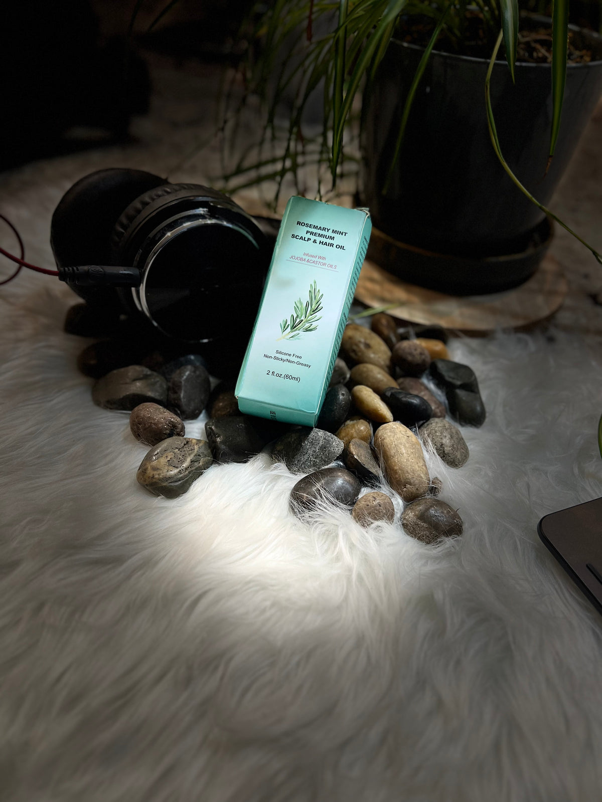 Rosemary Mint Premium Scalp & Hair Oil - 60ml.