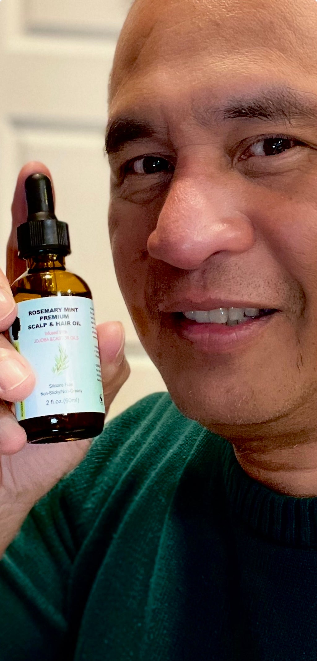 Rosemary Mint Premium Scalp & Hair Oil - 60ml.