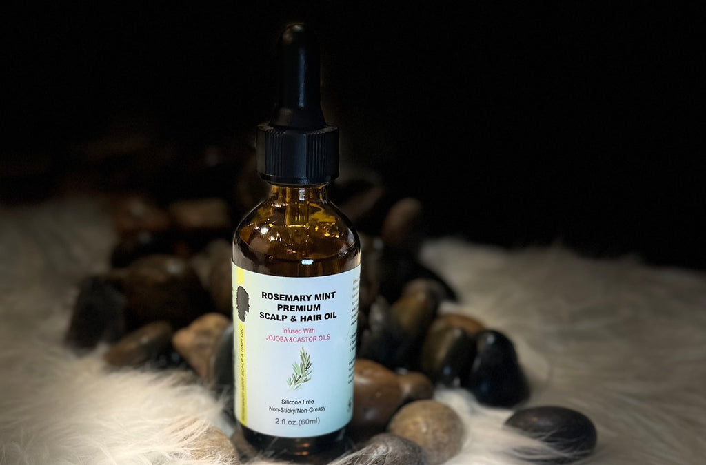 Rosemary Mint Premium Scalp & Hair Oil - 60ml.